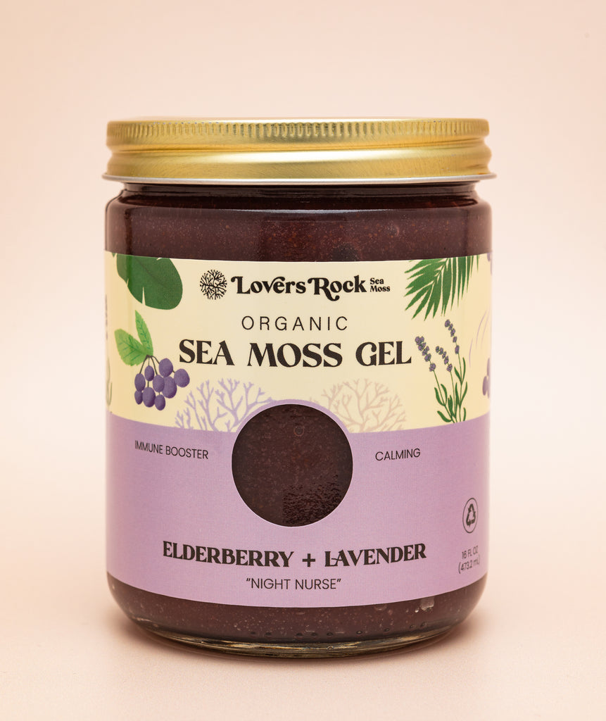 Elderberry & Lavender Sea Moss Gel